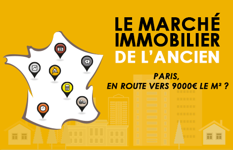 Paris : en route vers 9000€ le m² ?